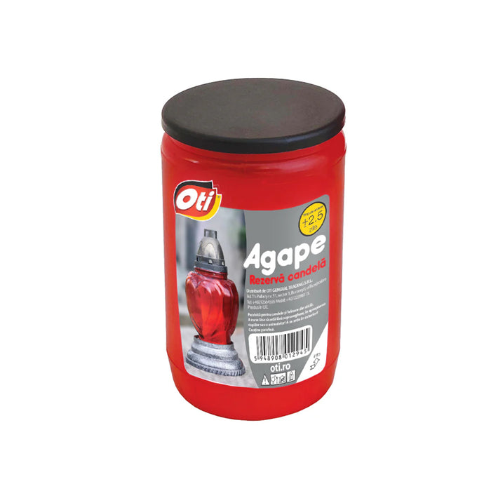 Rezerva Candela cu ulei Agape, Timp de ardere ~2,5 zile