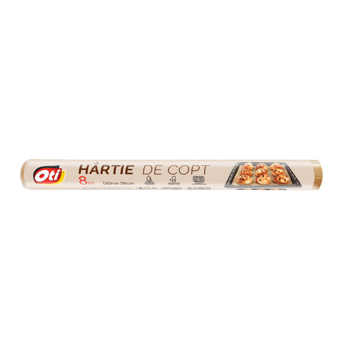 Hartie pentru copt OTI, 8m, in tipla