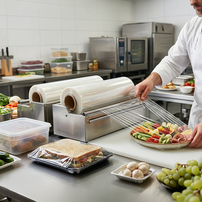 Folie plastic alimentara profesionala, 300 m x 30 cm