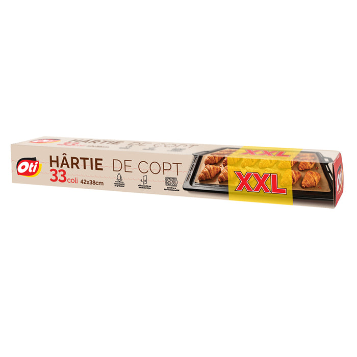Hartie pentru copt XXL, 33 coli, 42x38 cm/coala