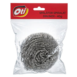 Spalator spiralat inox profesional, 40 gr.