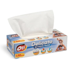 Servetele faciale OTI Delicato, 2 straturi, 150 buc./cutie