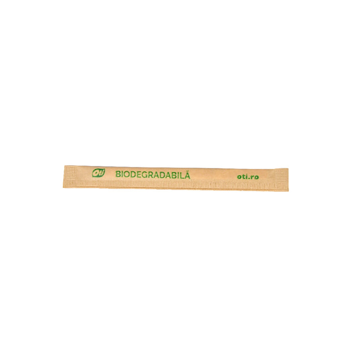 Paletine din lemn biodegradabile, ambalate individual, 11 cm, 250 buc./pachet
