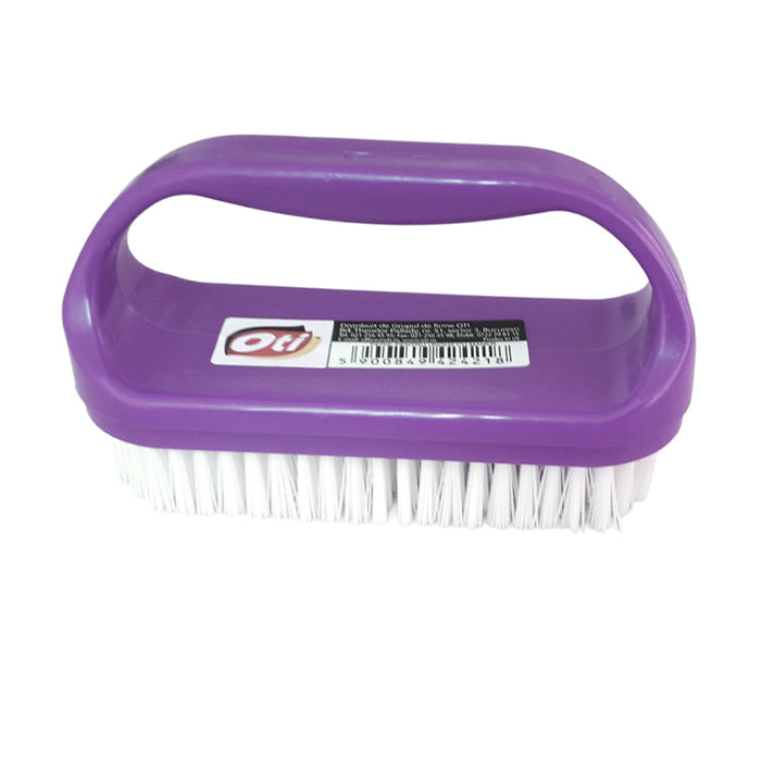 Perie plastic cu maner pentru unghii