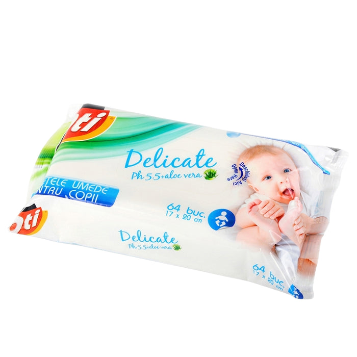 Servetele umede pentru copii, 64 buc./pachet